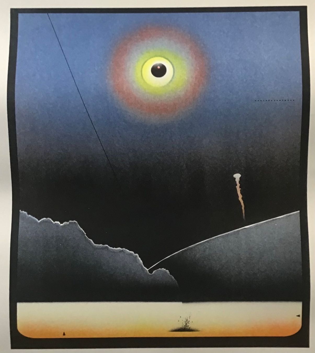 Grafica & Litografie: ANDREAS  NOTTEBOHM 1944  LITHOGRAPHIE SIGNIERT NUMMERIERT – Usato da Gersau venduto da grafik-kunst