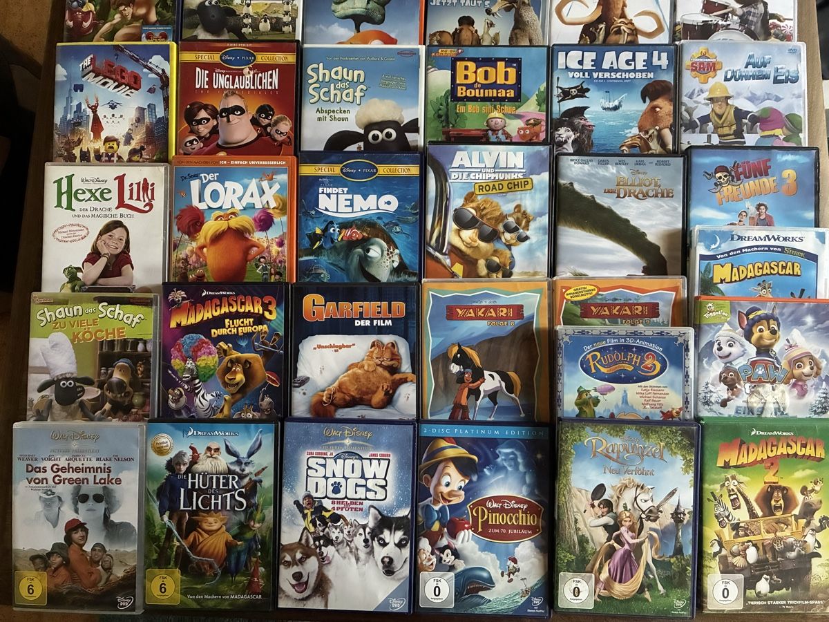 Alle DVDs: 38 Kinder DVD s gebraucht – Gebraucht aus schönenwerd von quartier9 2