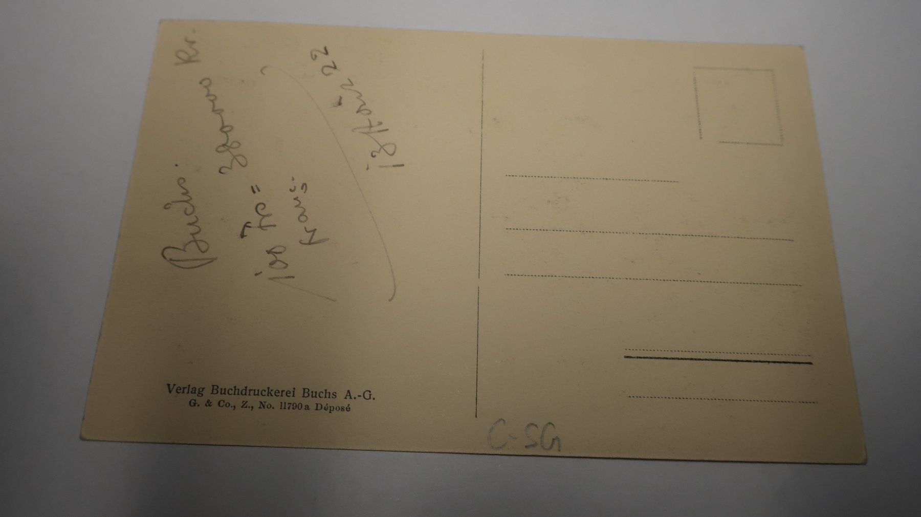 Cartoline postali: Buchs - Werdenberg – Usato da Cormoret venduto da Pascalll2001 2