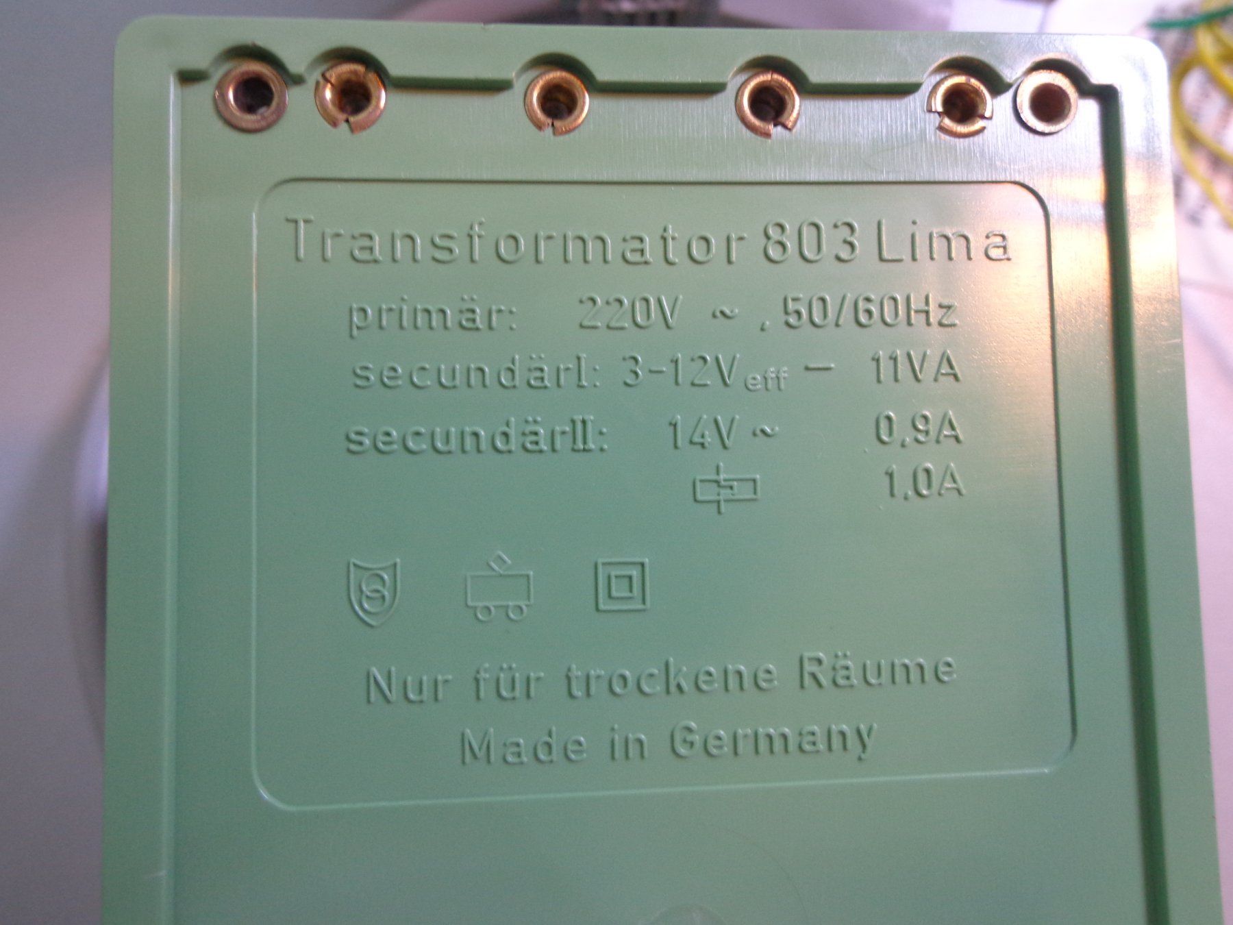 Lima Modelleisenbahnen: Lima Trafo Modellbahn Typ 803 – Neu (gemäss Beschreibung) aus Hinterkappelen von Roku5 7