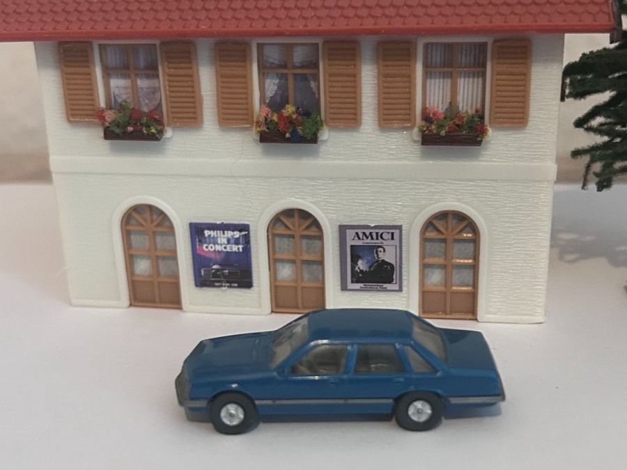 Wiking Modellini d'auto: Wiking Opel Senator – Usato da Goldach venduto da Manyro55