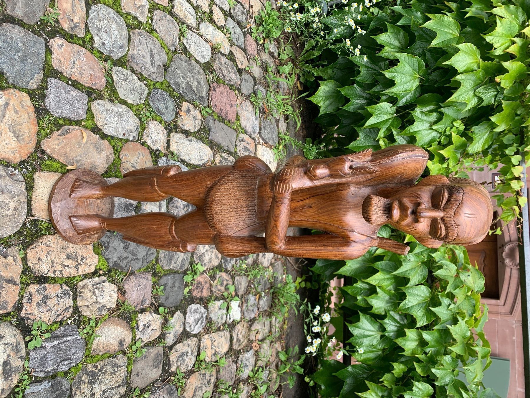Skulpturen & Statuen: Afrikanische Kunst Holzfigur Skulptur – Gebraucht aus Riehen von MaestroImperatore 2