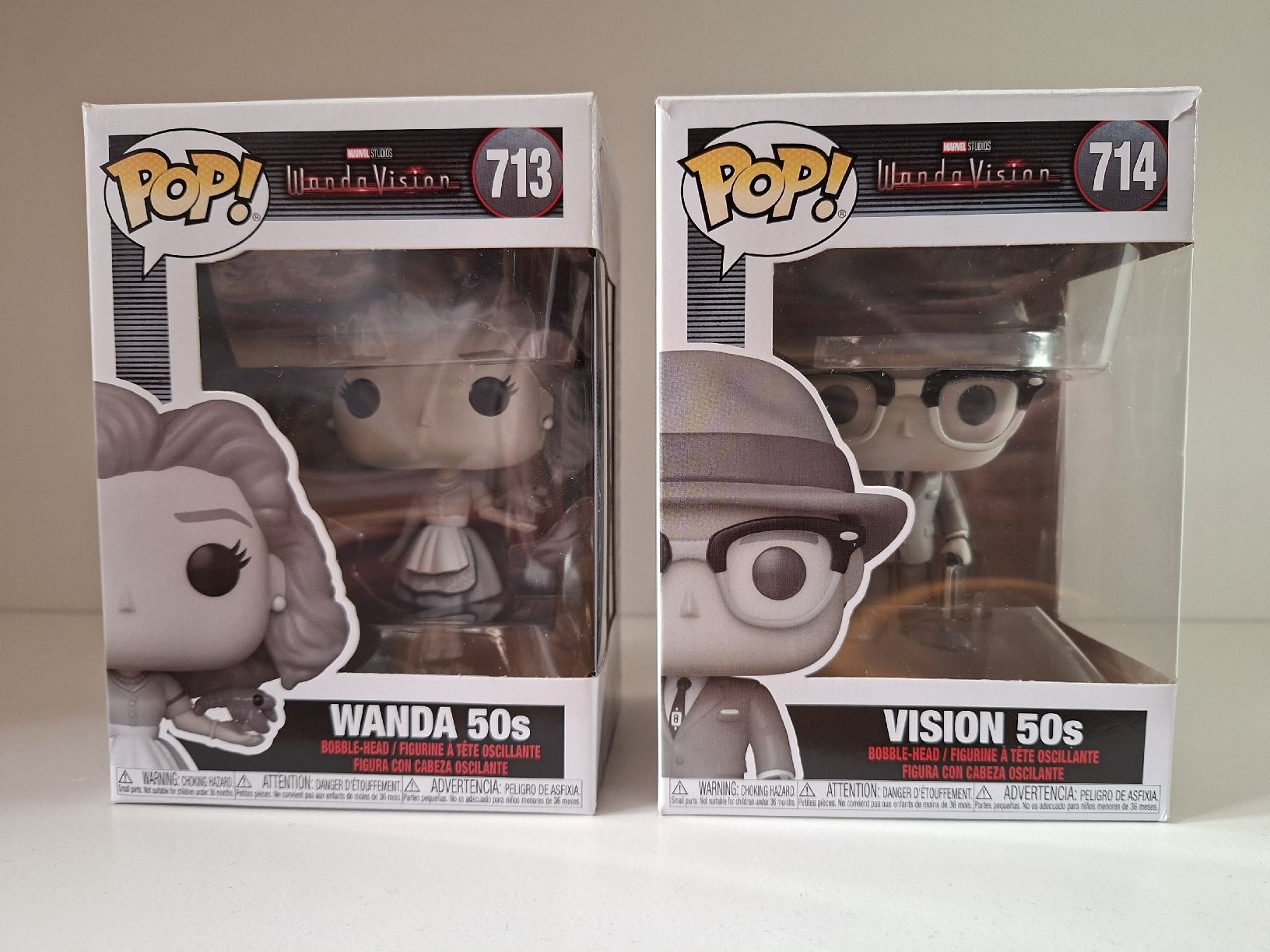 Funko Statuette: Funko Pop! WandaVision 50s Set – Nuovo (secondo la descrizione) da Schüpfen venduto da deb_d2h8