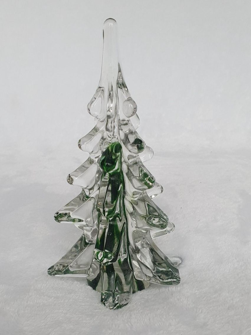 Tutte le decorazioni: Grüner Glas Weihnachtsbaum – Usato da Abtwil AG venduto da MaVo.0710 1