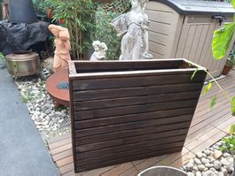 Hochbeete 🤩Pflanzenbeet 103x87x30 cm Sichtschutz Topfbeet