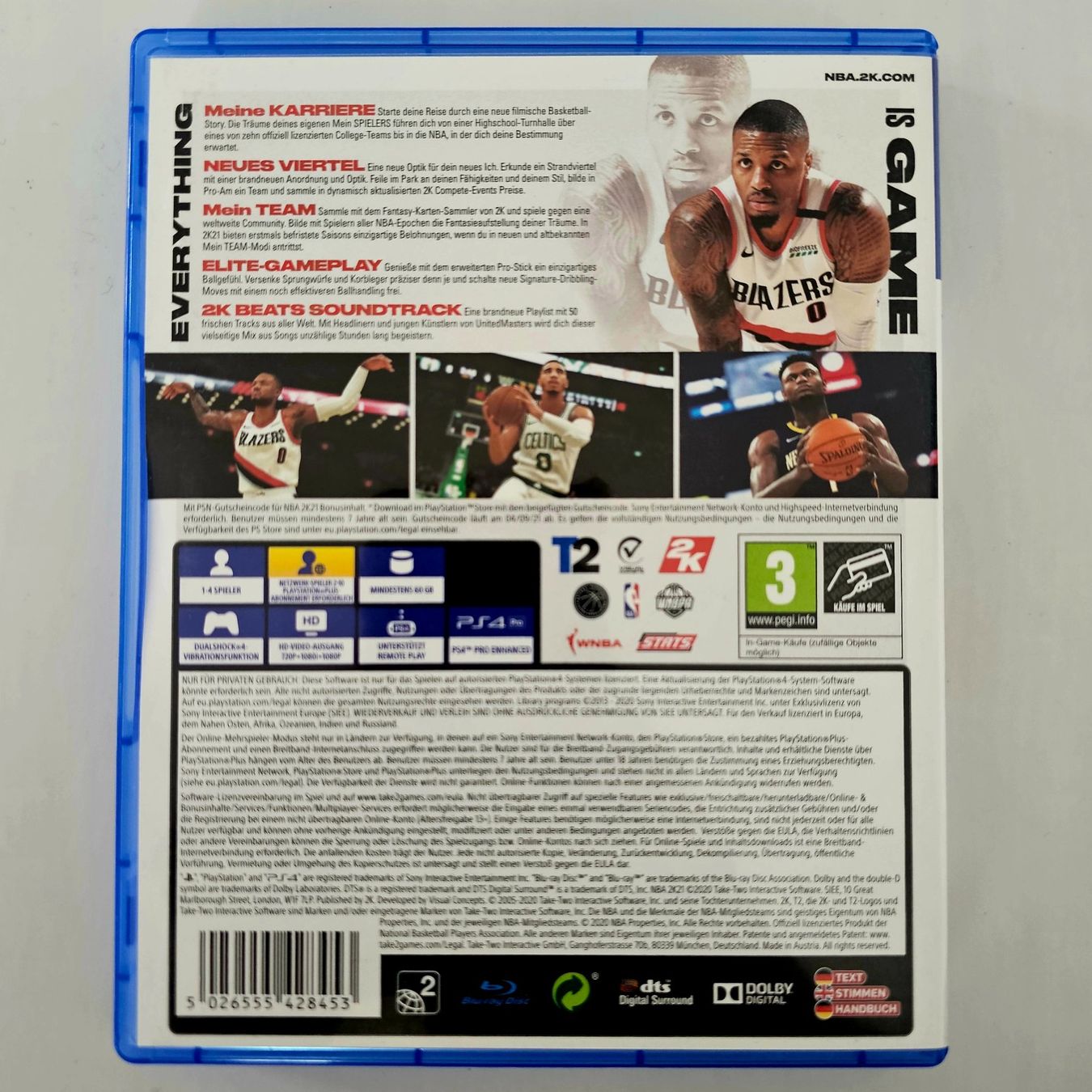 Sony Giochi: NBA2K21 (PS4) – Usato da Holziken venduto da Miglioregamesnmore 1