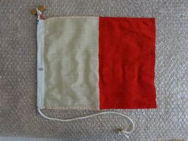 Signalflagge "H" Jacht / Vintage