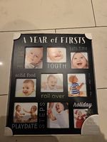 Bilderrahmen Baby für das erste Jahr