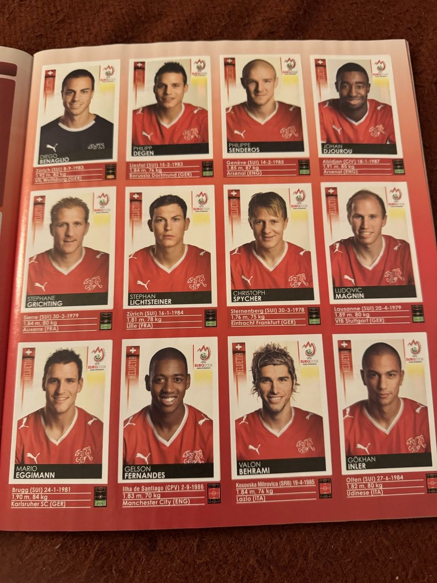 Panini Album: Panini Stickeralbum EURO 2008 Schweiz – Nuovo (secondo la descrizione) da Hergiswil NW venduto da wert721 2