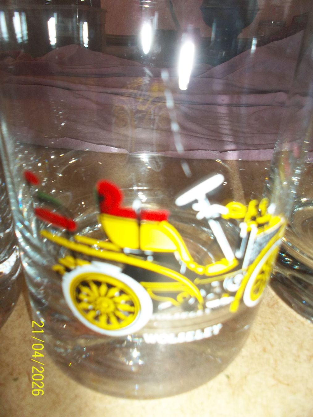 Bicchieri: 5 Whisky-Gläser mit Oldtimern – Usato da Root venduto da rolack 3