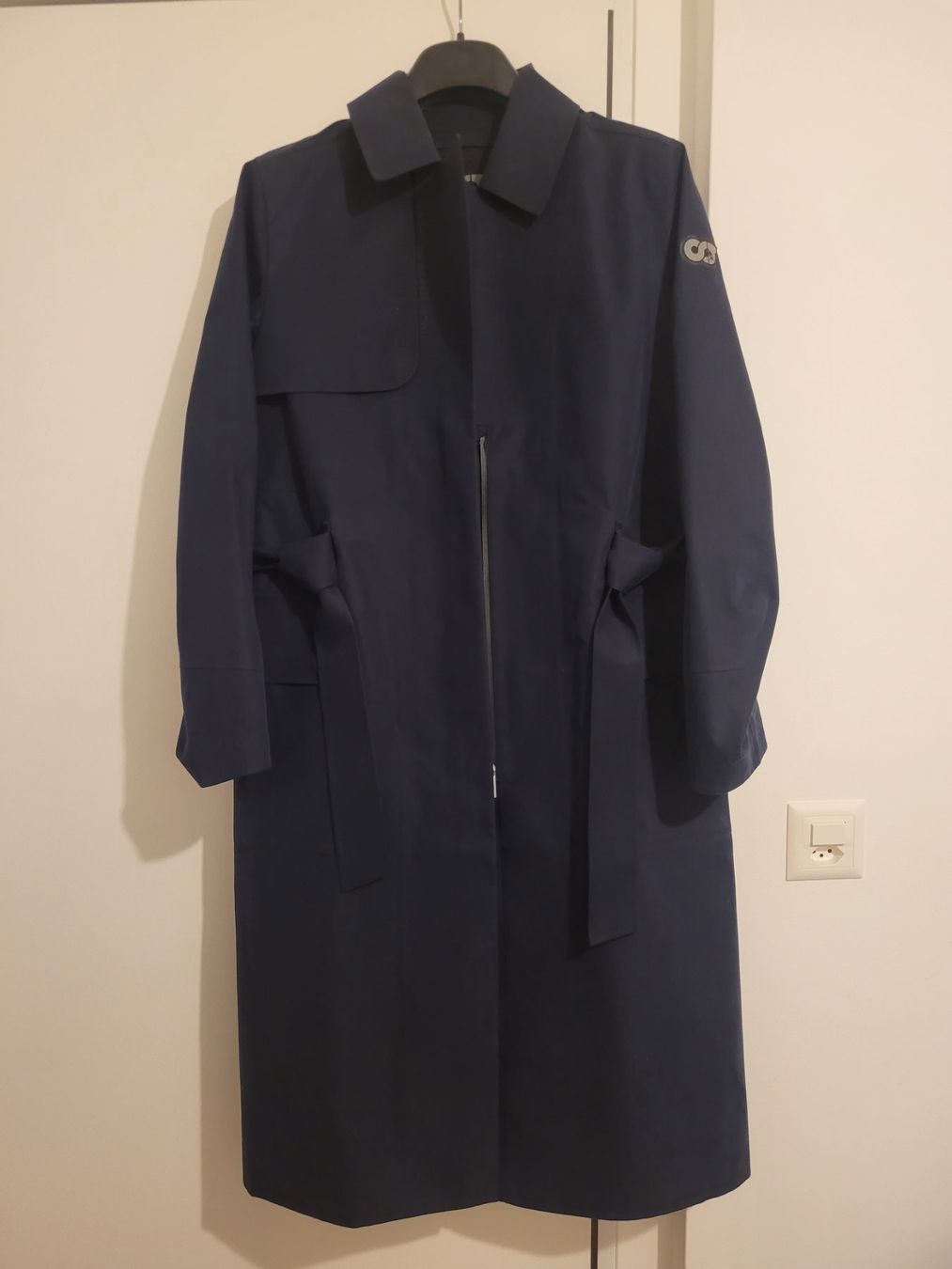 Stampanti: Trench-coat bleu marine Taille S – Usato da St-Sulpice VD venduto da Piggy03