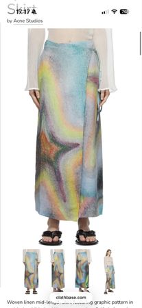 ACNE STUDIOS ROCK ZUM BINDEN