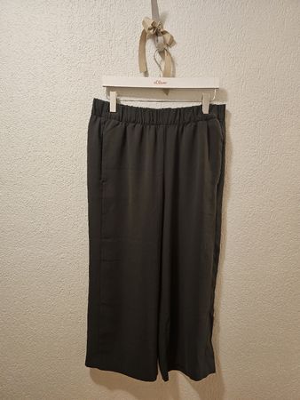 H&M Sommer Culotte, Gr. 46, dunkelgrün