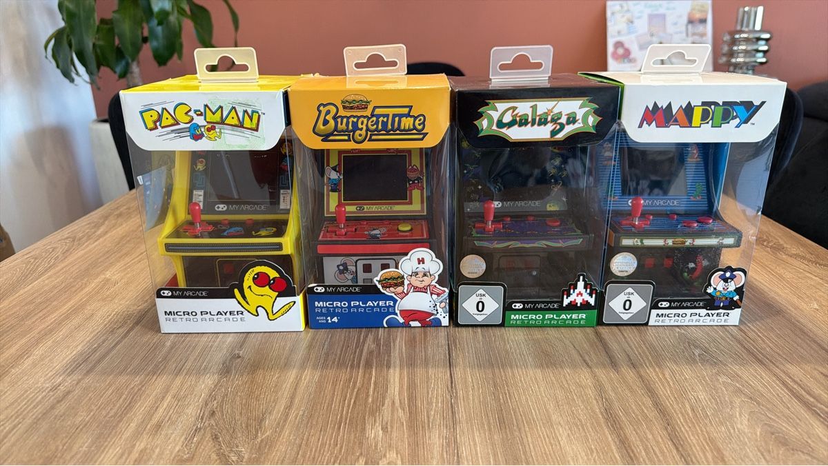 Konsolen: Set 4 Mini Bornes d'Arcade My Arcade  – Neu (gemäss Beschreibung) aus Lutry von Thunder1981