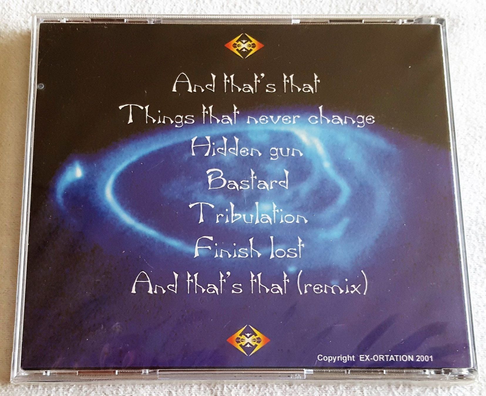 CD: Ex-Ortation - Orbit - CD - 2001 - Self Release - NEW – Nuovo e nell'imballaggio originale da Uster venduto da Zardodel 1