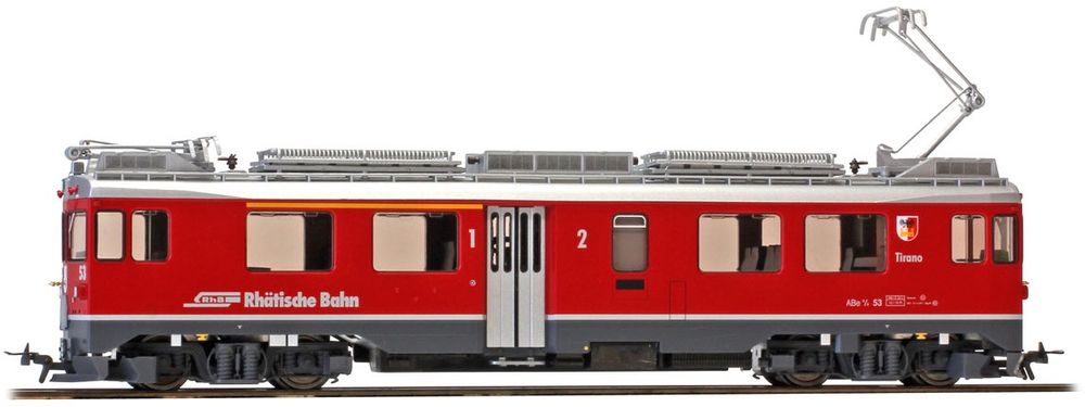 Locomotive électrique Bemo H0m – Ge 2/4 213 Du RhB – Épique IV – Comme Neuve