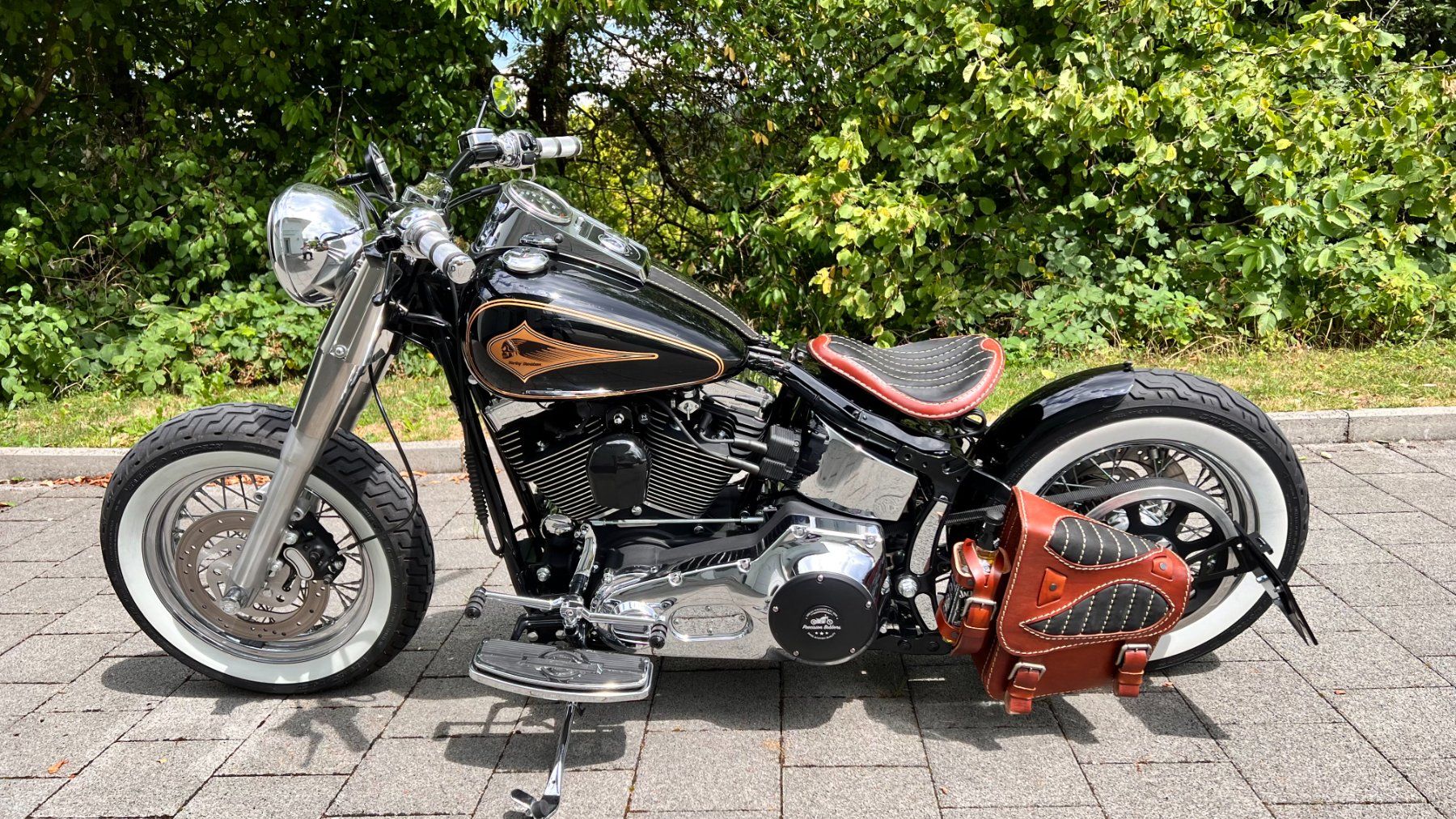 Harley-Davidson Chopper: Harley-Davidson Softail Precision Bobber – Usato da Illnau venduto da Mmcook