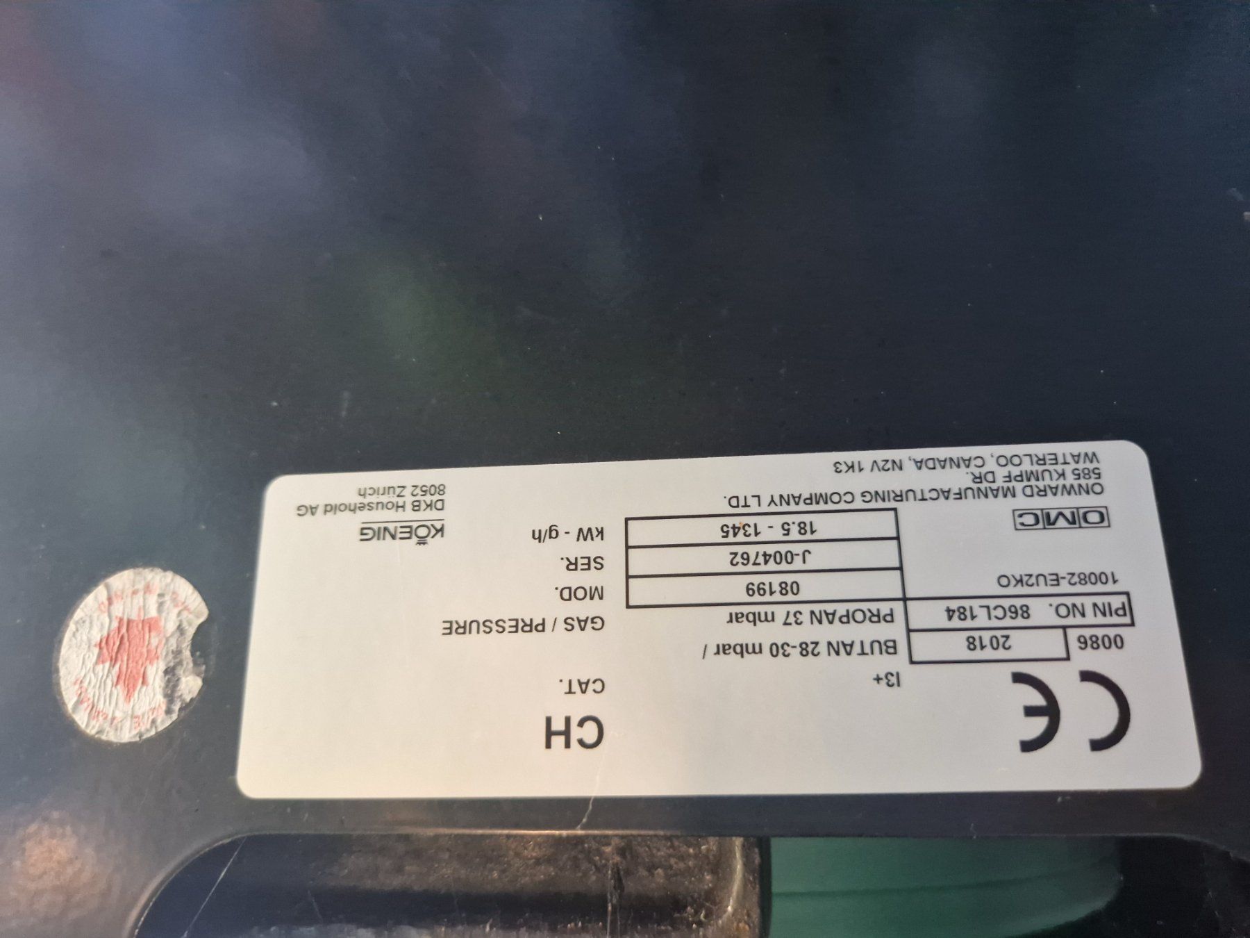 König Griglie: Gasgrill von König – Usato da Bettwiesen venduto da Avance69 5