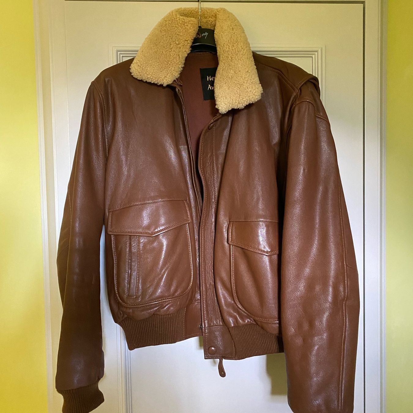 Jacken: Lederjacke Pilotenjacke - Pilot Aviation – Gebraucht aus Ronco sopra Ascona von liz_dbg6 4