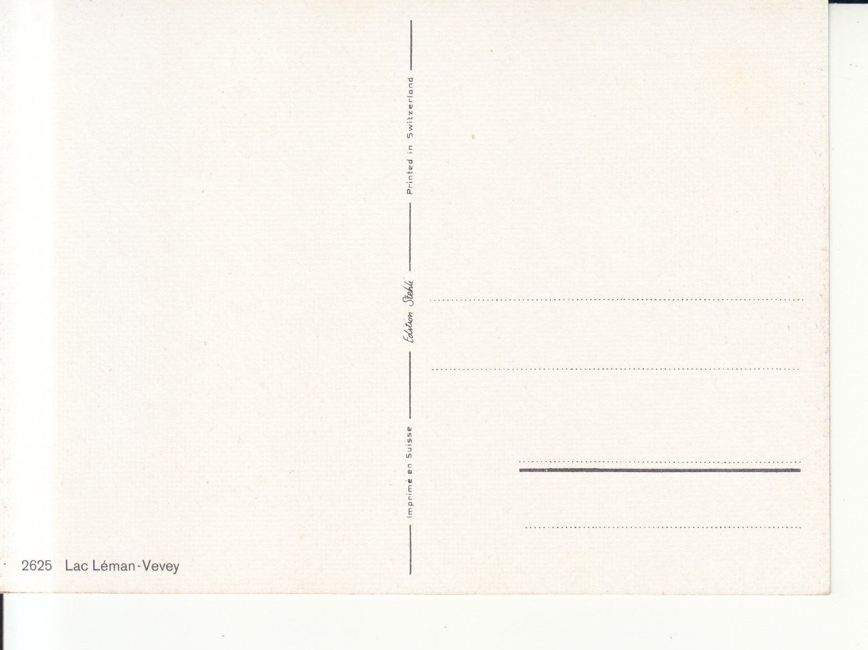 Cartoline postali: Lac Léman ca. 1970 – Usato da Bürglen TG venduto da StampGraf 1