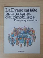 Citroen La Dyane est faite pour.. - Prospekt Frankreich 7.73