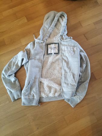 Kapuzenjacke Abercrombie Fitch grau Grösse M gebraucht
