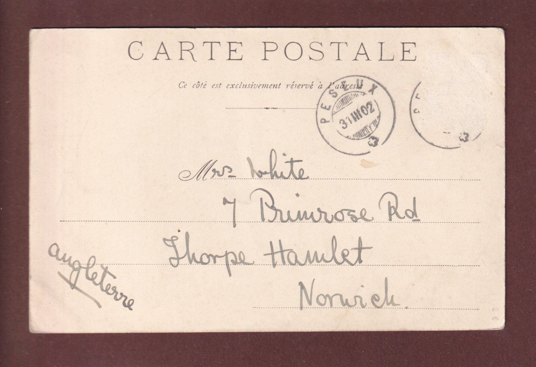 Cartoline postali: NEUCHÂTEL - La Collégiale - 1902 – Usato da Pully venduto da nicecards 1