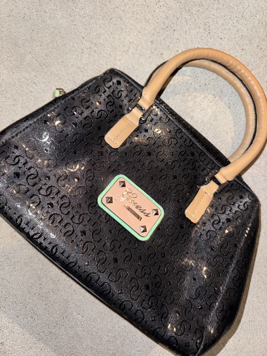 Guess Borse da donna: vintage guess bag black monogram  – Usato da Oberhofen Thun'see venduto da 61archive 1