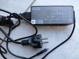 Chargeur Lenovo original USB-C 65 W avec câble secteur