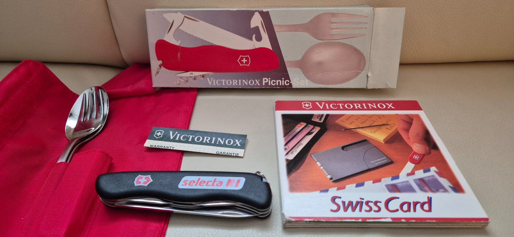 Victorinox Coltelli tascabile: Victorinox Sackmesser Pic-Nic Set und Werbegeschenk Selecta – Nuovo e nell'imballaggio originale da Jona venduto da petzi2 5