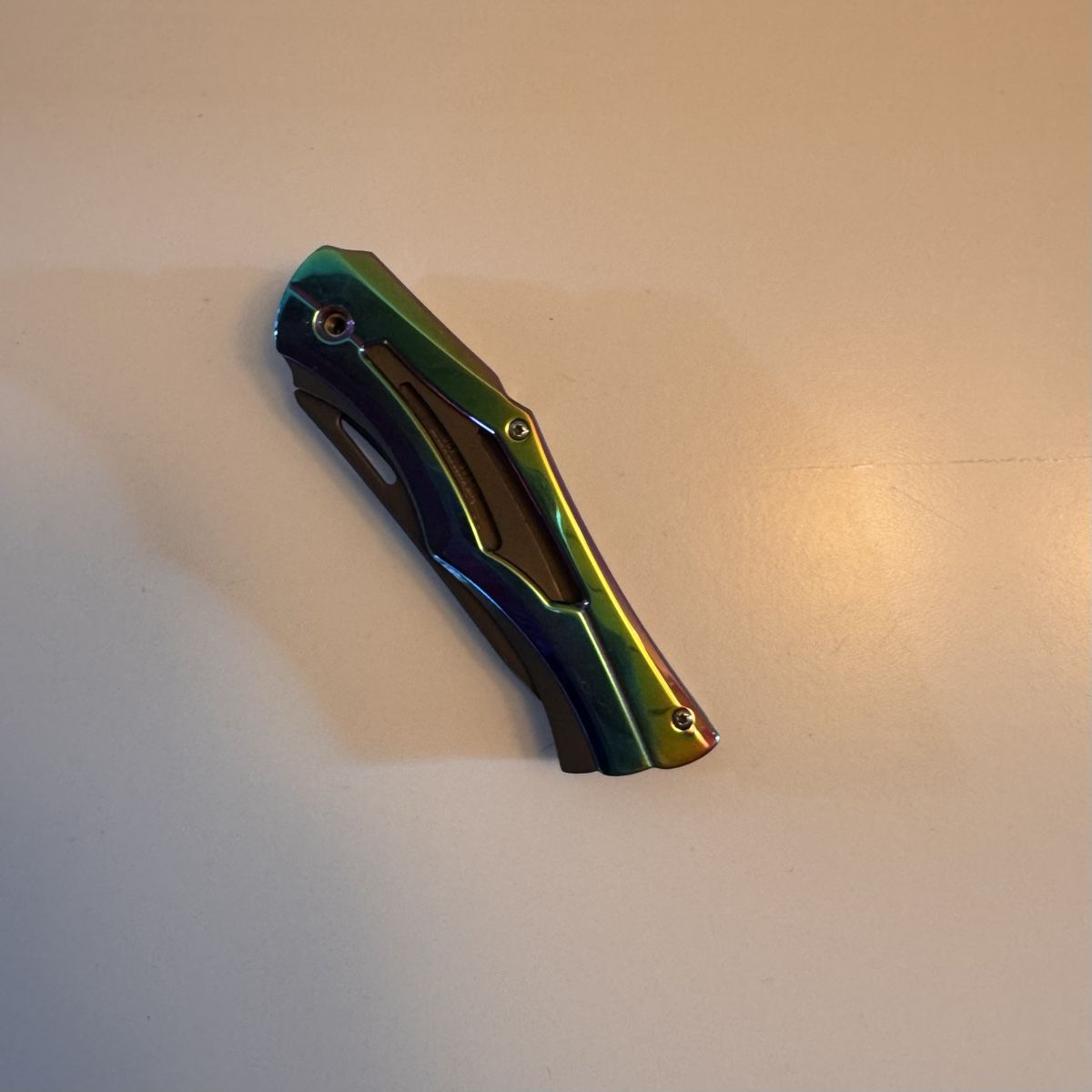 Couteaux de poche: Klappmesser Regenbogen Optik – Neuf (Voir description) à Aeschi b. Spiez par sch_nyv9 1