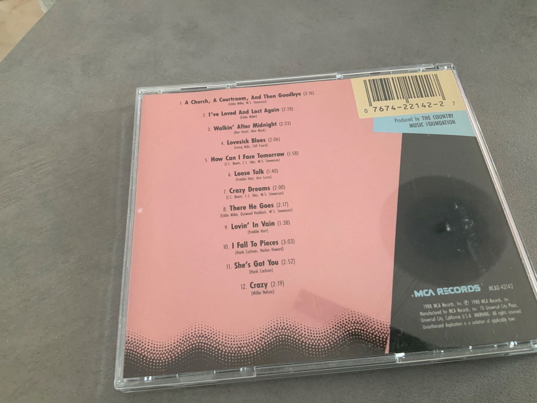 CDs: Patsy Cline, Live at the Opry, CD – D'occasion à Uster par Macita56 1