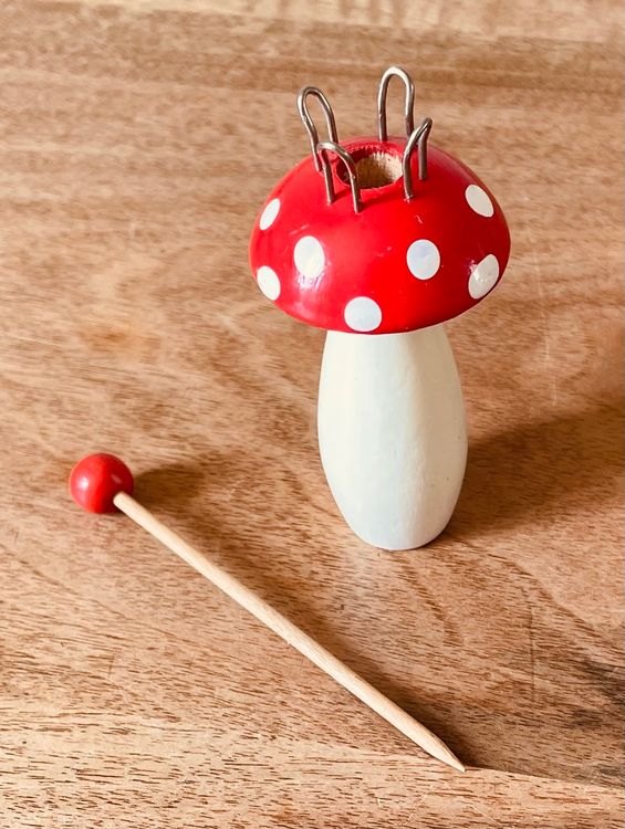 GARIOUANS Strickpilz Aus Holz - DIY Wollknäuelmacher Für Anfänger