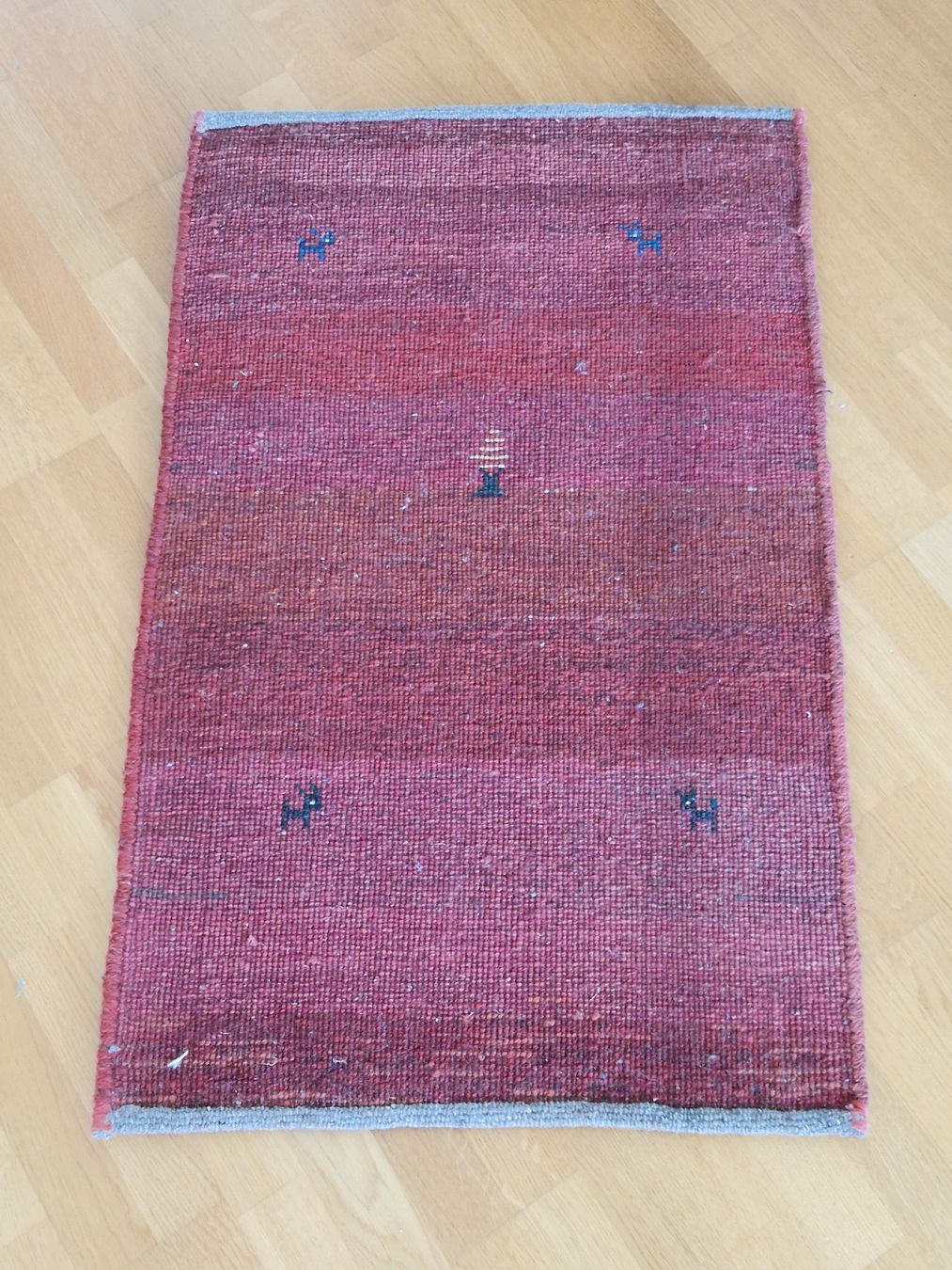 Gabbeh Tappeti: Gabbeh Orientteppich klein rot - 59x95cm – Usato da Bern venduto da belshnikel 8