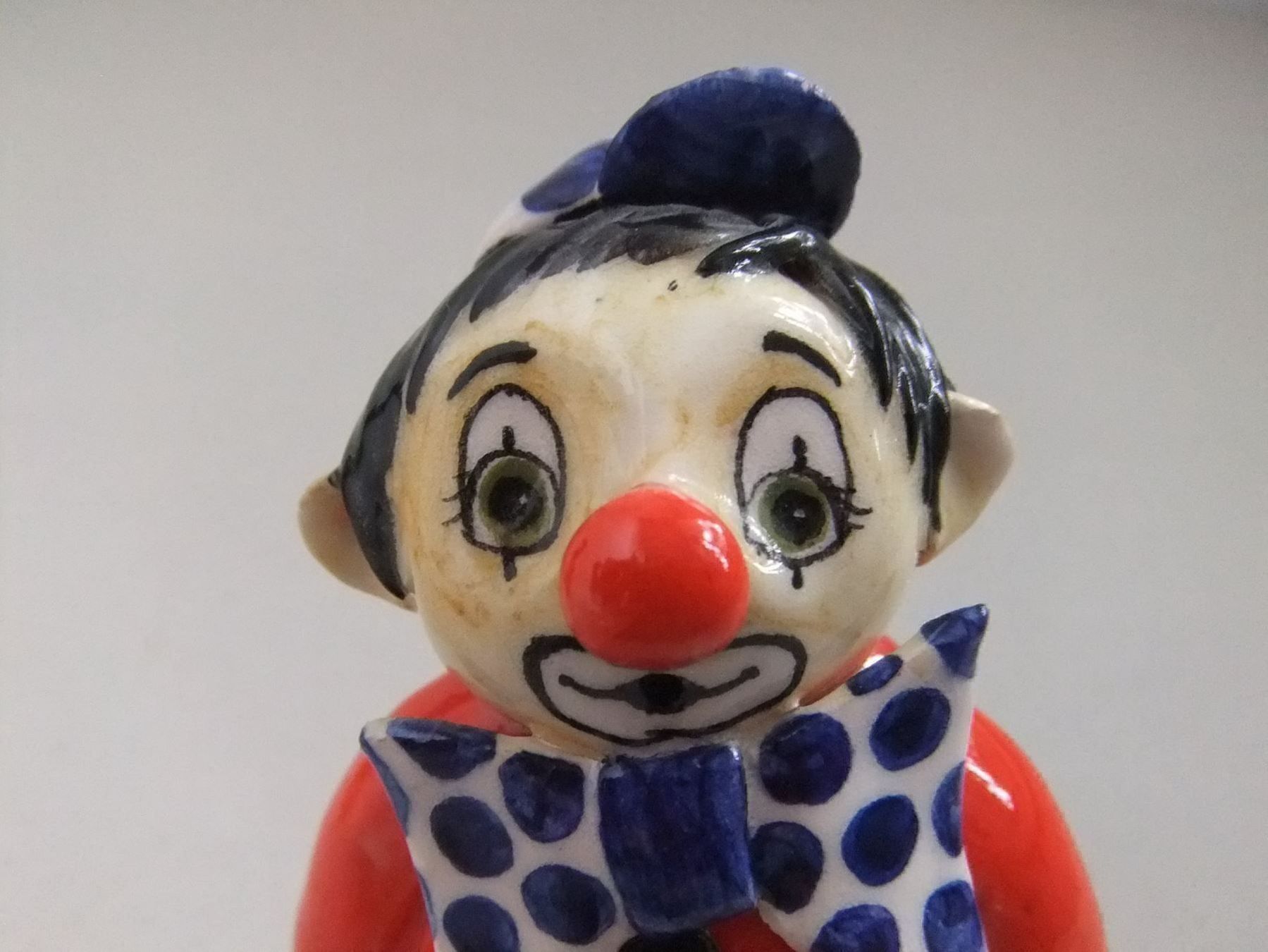 Statuette: Fayence Keramik Clowns - Jakob Haas – Usato da Esslingen venduto da eintagammeer