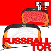 NEU █ 2erSet POP UP FUSSBALLTOR 120×80cm
