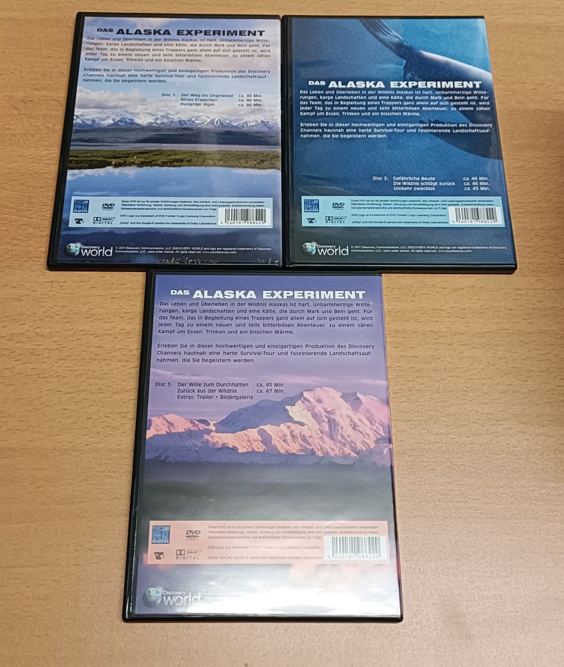 Alle DVDs: Discovery World: Das Alaska Experiment – Gebraucht aus Köniz von Movieportal007 3