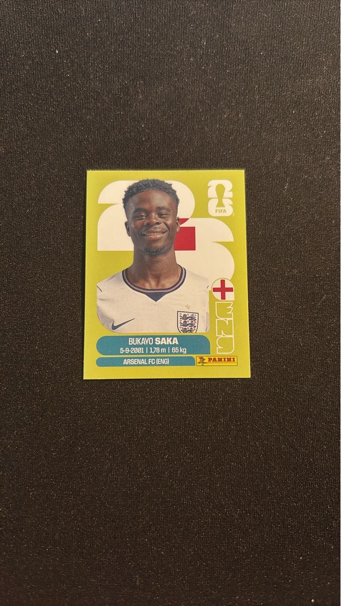Panini Carte collezionabili: Panini - Bukayo Saka - ENG 17 - WM 2026 – Usato da Kaiseraugst venduto da Baum_12