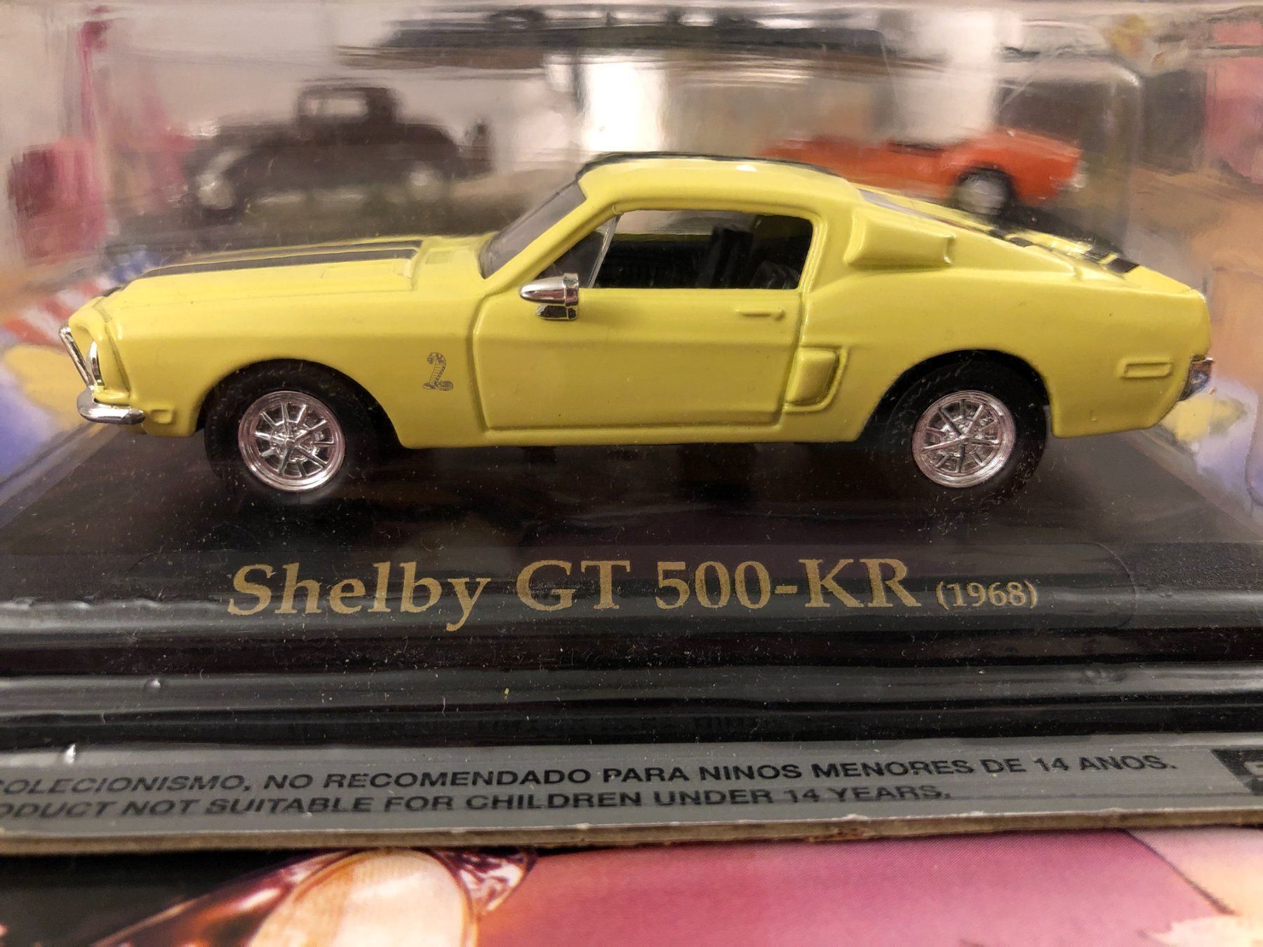Shelby Collectibles Modellini d'auto: Shelby GT 500-KR 1968 1/43 – Nuovo e nell'imballaggio originale da Meilen venduto da rdv_n7s9
