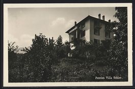 Ascona, Pension Villa Tobler mit Garten