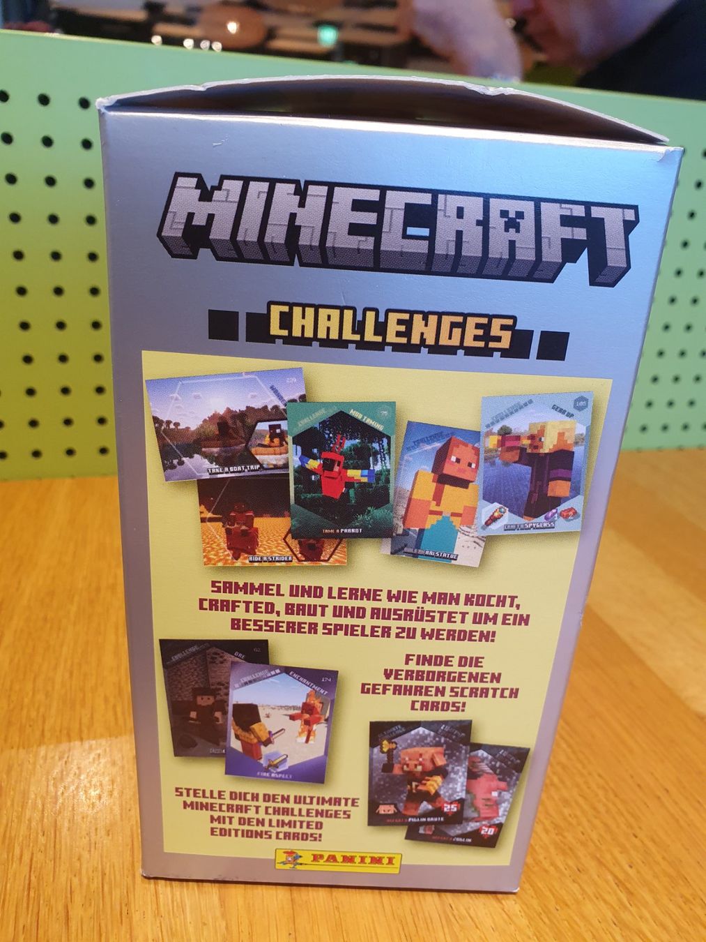 Panini Cartes à collectionner: Minecraft Panini challenges trading cards – Neuf avec emballage d'origine à Oftringen par papillon075 3