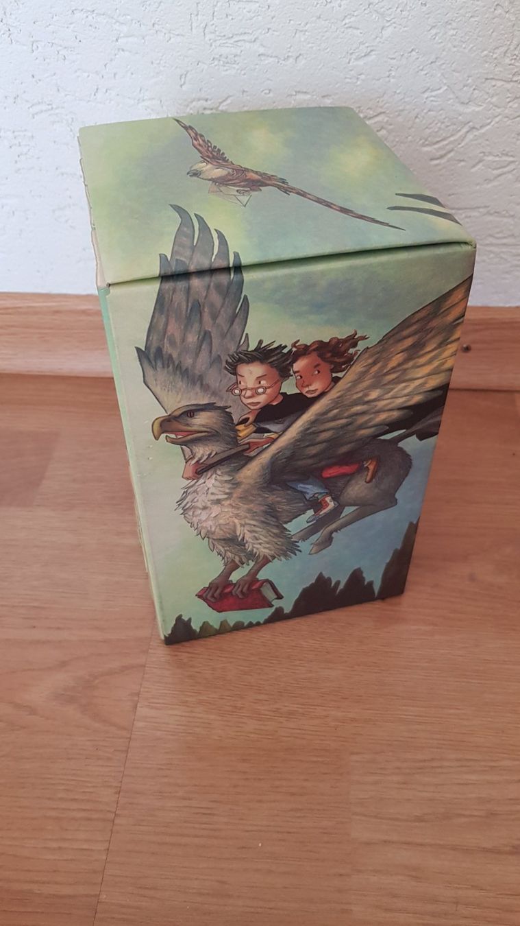 Libri: Harry Potter Bücher 1-4 Box – Usato da Merligen venduto da muss_haben 1