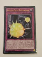 Ausgelöste Explosion - Fallenkarte - Ultra Rare - Yugioh 