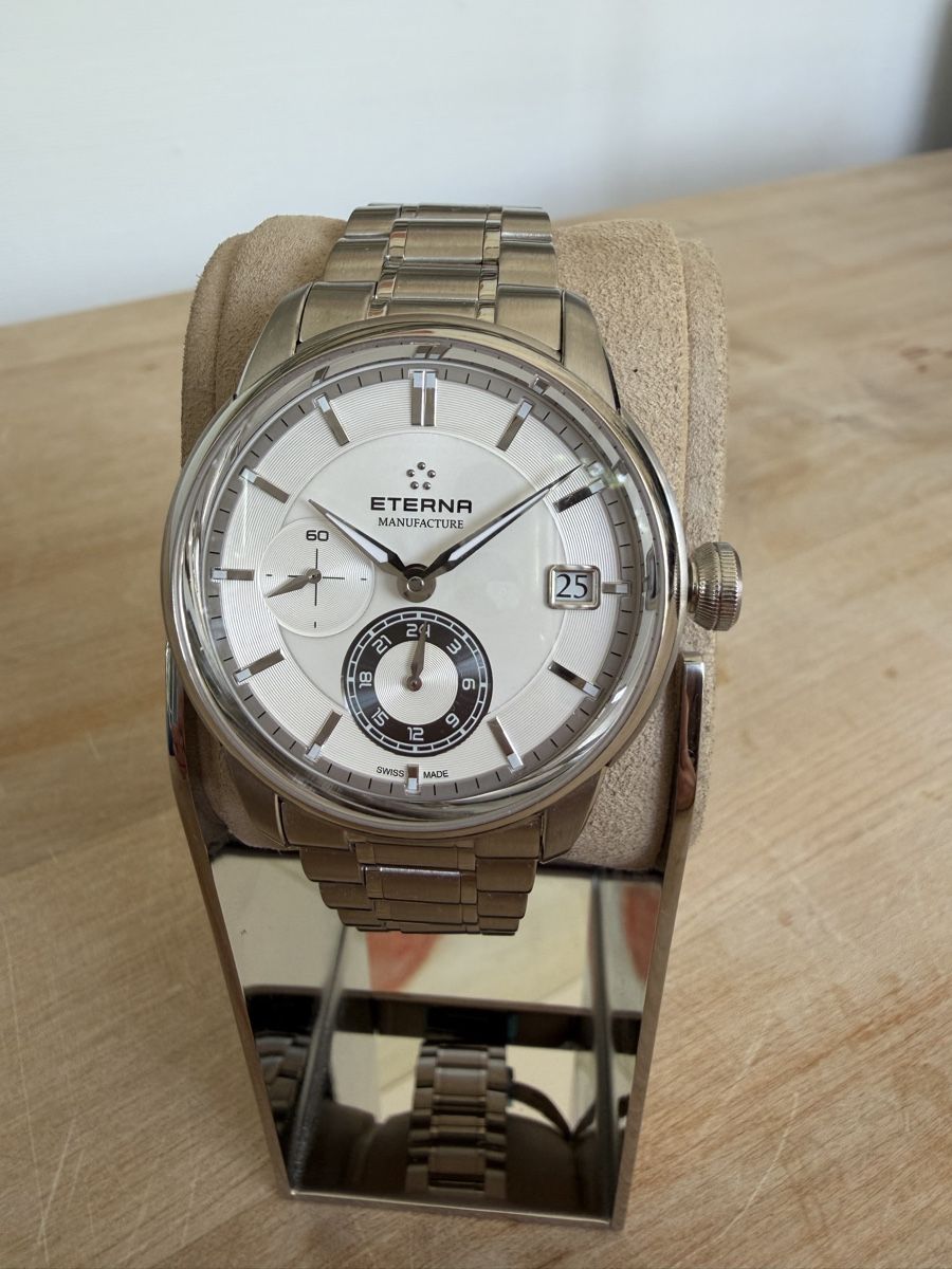 Eterna Orologi: Armbanduhr Eterna Adventic GMT NEU – Nuovo e nell'imballaggio originale da Schaffhausen venduto da oscarstahelag