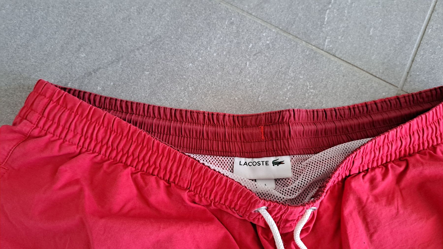 Lacoste Costumi da bagno: Badehose Lacoste Gr. L rot – Usato da Winterthur venduto da Dream_of 1