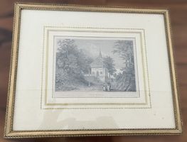 Stahlstich "Tells Kapelle bei Küsnacht" (1841)