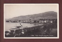VEVEY - Quai Roussy - Bateau CGN