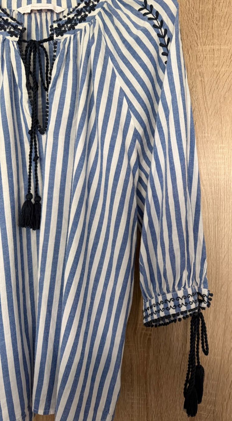 Zara Blusen: Zara Collection Bluse Tunika gestreift Gr.L – Gebraucht aus Nussbaumen AG von HelenaDavid1910 4