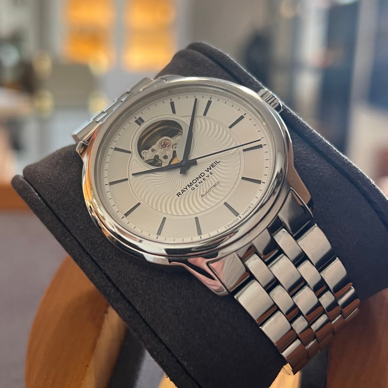 Raymond Weil Orologi: Raymond Weil Maestro OpenHeart 2227 – Usato da Carouge GE venduto da Watchaser 7