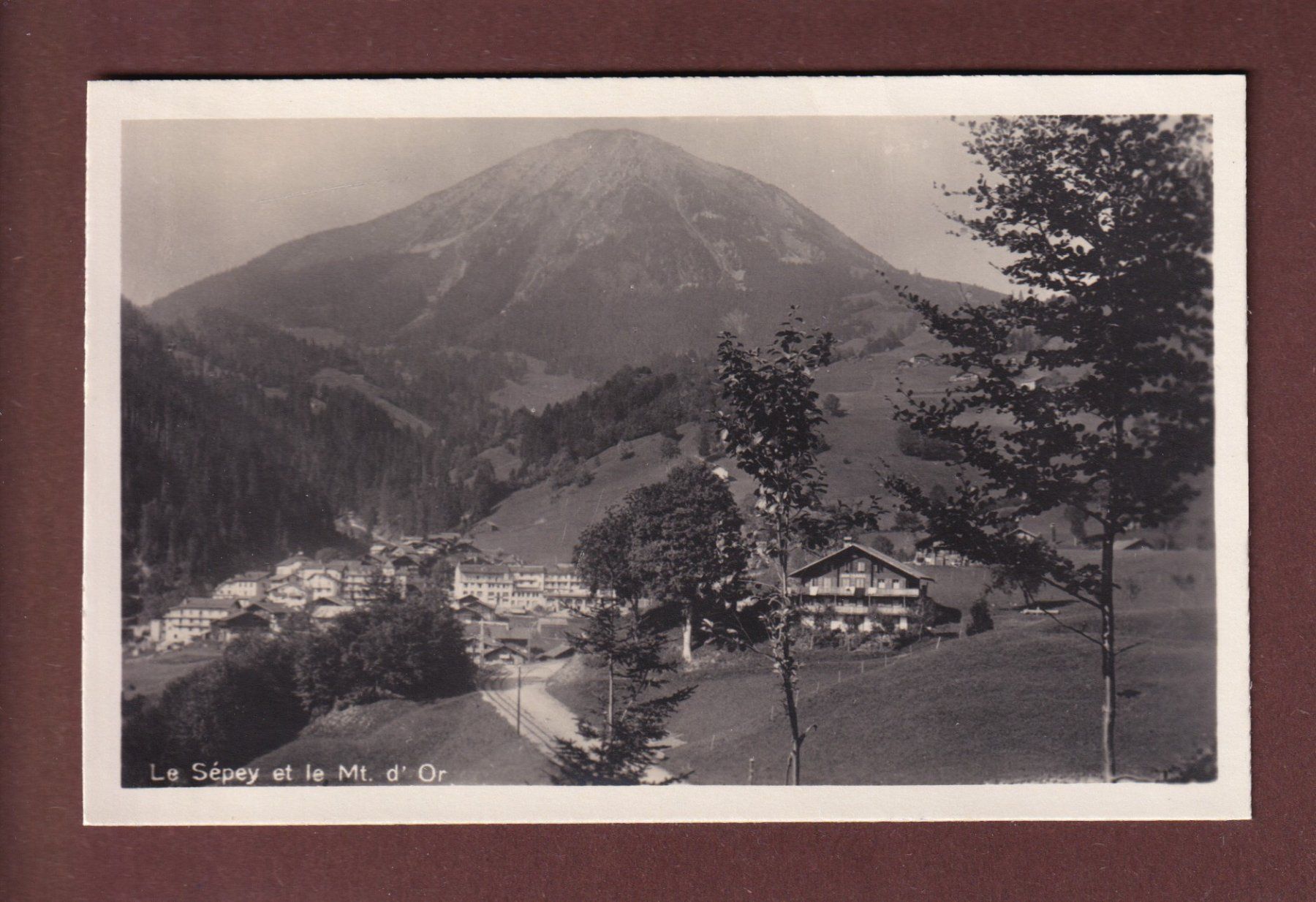 Cartoline postali: LE SEPEY - Mont d'Or – Usato da Pully venduto da nicecards-shop